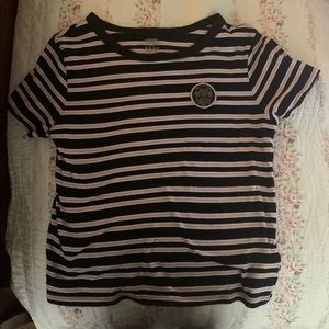 striped vans shirt super cute